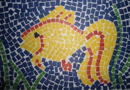 Мозаика "Золотая рыбка"