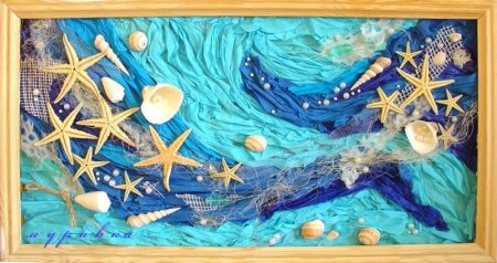 Панно керамика Морское дно