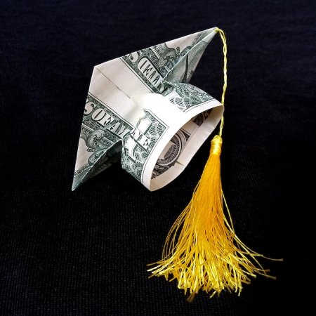 Оригами под деньги