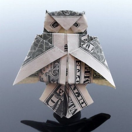 Moneygami оригами из денег