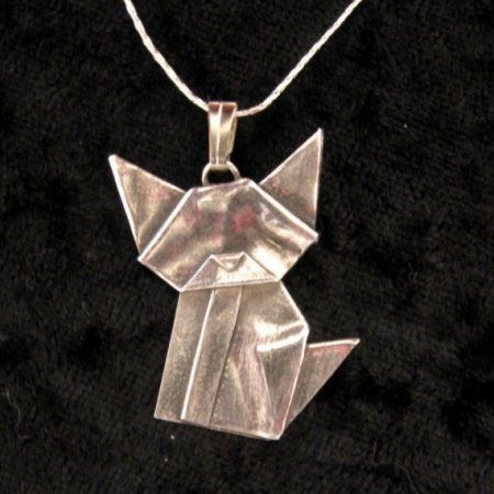 Оригами из серебра