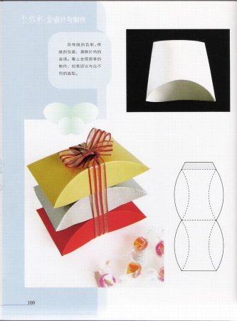 Раскладная открытка оригами