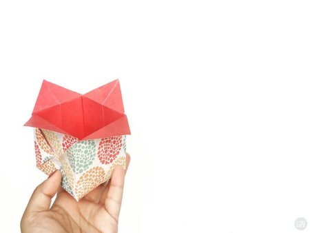 Оригами из бумаги подарочная упаковка