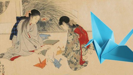 Искусство оригами в Японии