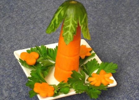 Поделка из моркови в садик