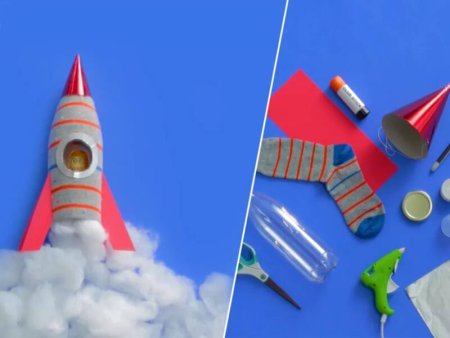Детский макет ракеты